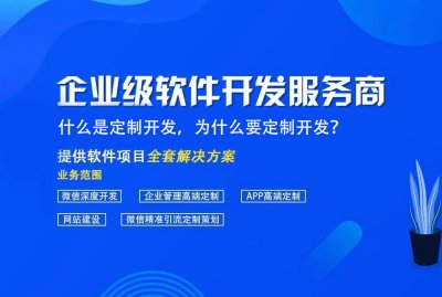 什么是定制开发，为什么要定制开发？