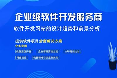 软件开发网站的设计趋势和前景分析