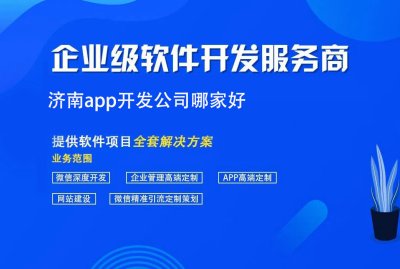 济南app开发公司哪家好