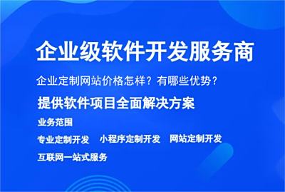 企业定制网站价格怎样？有哪些优势？